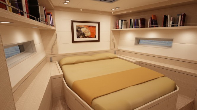 Sailing yacht SW 82 RS - Master cabin