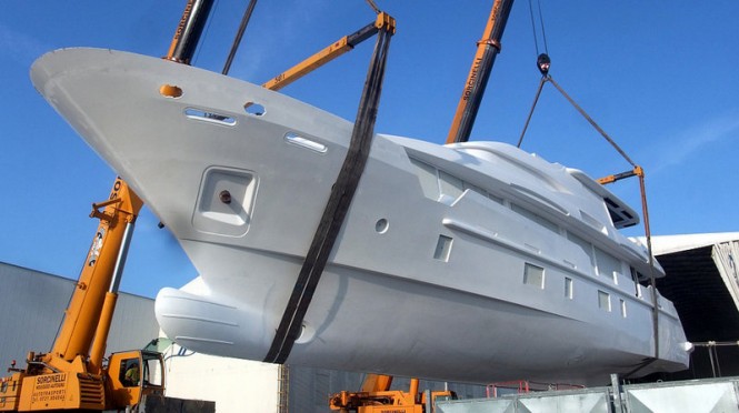 Superyacht Hull BK001 by Benetti