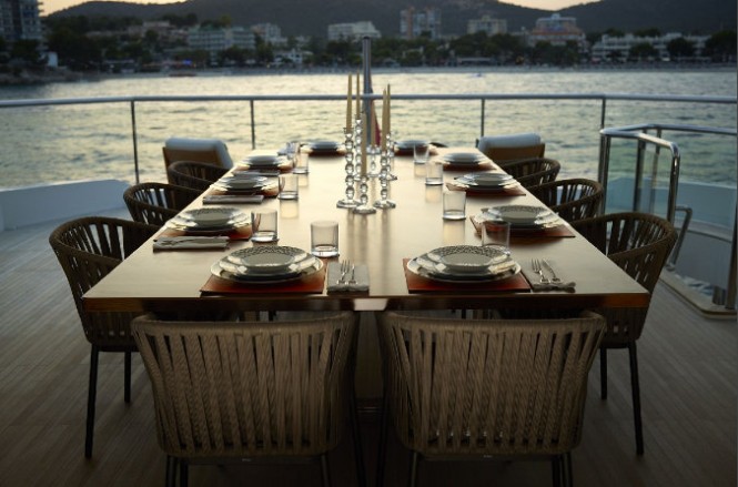 Superyacht Imperial Princess - Aft cockpit
