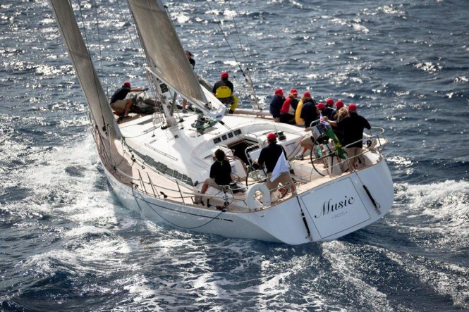 Swan 53 sailing yacht Music  - Photo by ForzaPro Di - Gianfranco Forza 2012