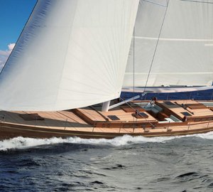 Sailing yacht Tempus 90 by Humphreys Yacht Design and Arkin Pruva Yachts with launch in June 2013