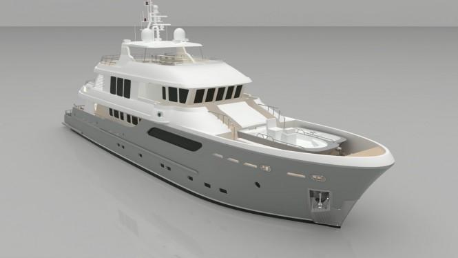 The new Horizon motor yacht EP115