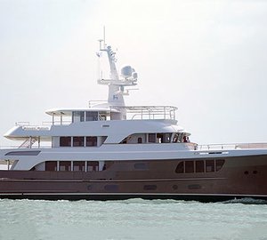 The latest 39m motor yacht CARY ALI (project AY44) by Alloy Yachts launched
