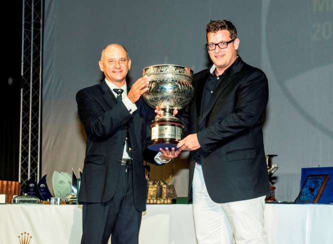 Prizegiving of the 2012 Rolex Middle Sea Race