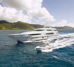 Vicem's Vulcan 46m superyacht CAPRICE V designed by Mulder Design completed sea trials