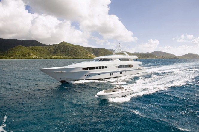Vulcan 46 superyacht Caprice V built by Vicem Yachts and designed by Mulder Design