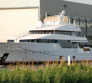 Lurssen luxury yacht BE MINE refitted by Royal Huisman's Huisfit