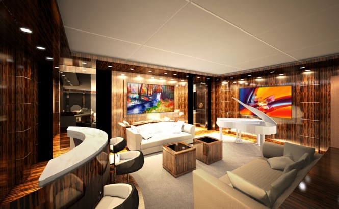 67m motor yacht Cbi 675 project by Cbi Navi and Giorgio Vafiadis