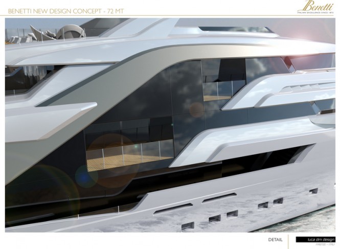 72m Luca Dini Megayacht Concept - Exterior