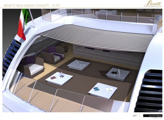 72m Luca Dini superyacht concept - Aft 72m Luca Dini superyacht concept - Aft