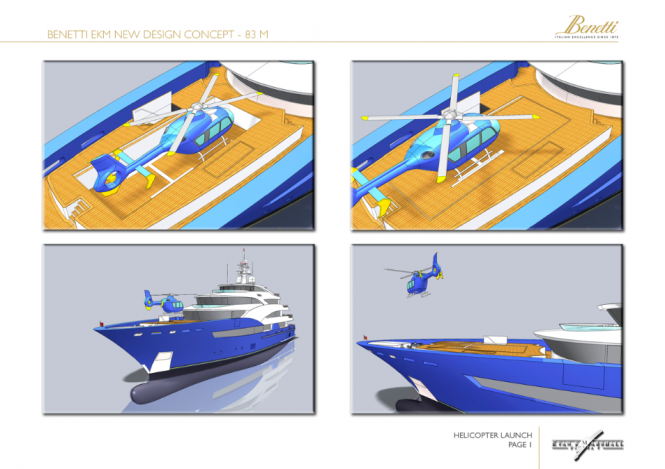 83m Evan K Marshall MotorYacht Concept for the Benetti Design Innovation Project