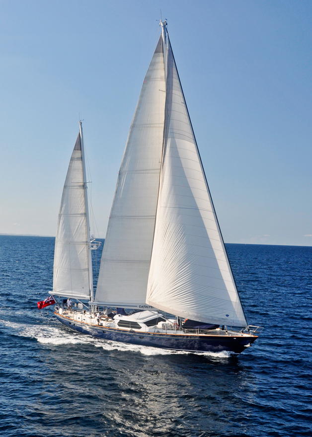 92ft Alloy superyacht Catalyst will be on display at the Expo