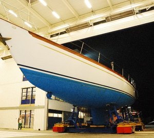 New Holland Jachtbouw refit: Ron Holland designed 90ft charter yacht BOO TOO