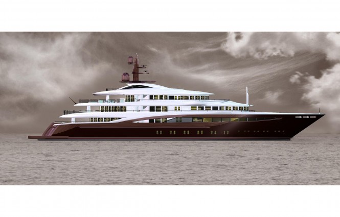 CBI 675 megayacht concept