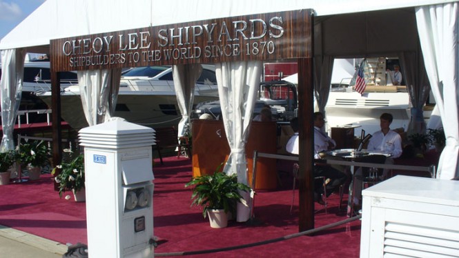 Cheoy Lee at the 2012 FLIBS