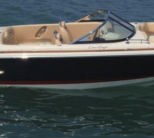 Chris-Craft's Launch 22 yacht tender on display at the 2013 Seattle Boat Show