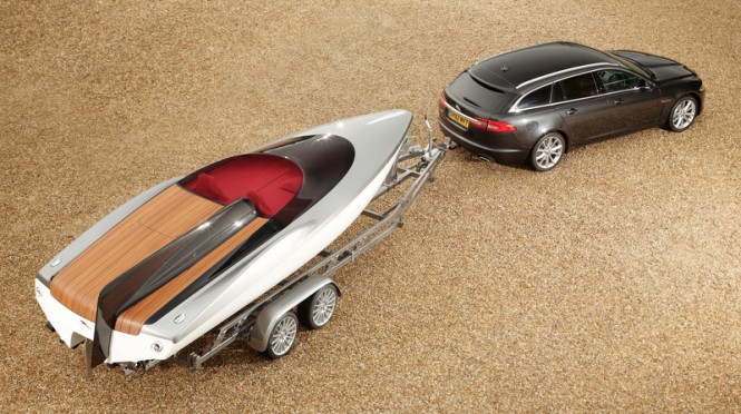 Concept Speedboat yacht tender developed by Jaguar Cars