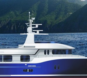 Motor yacht D85 by Dauntless Yachts