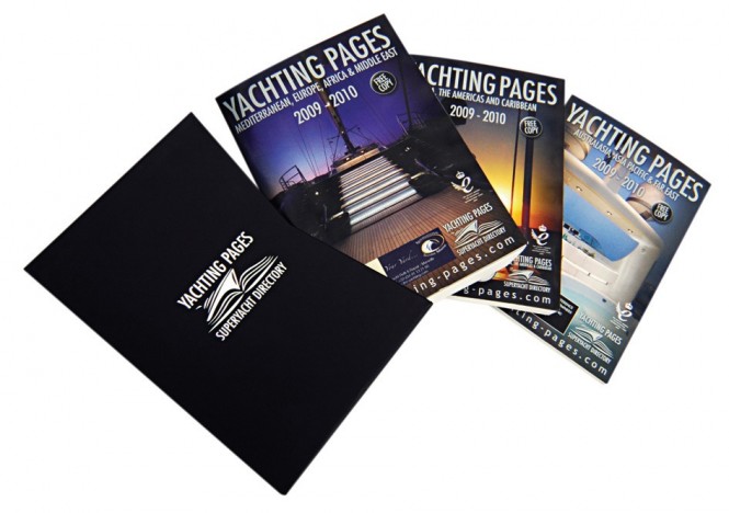 Example covers of Yachting Pages directories