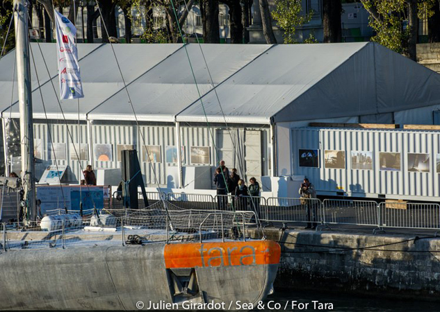 Expedition yacht Tara and the exhibition in Paris