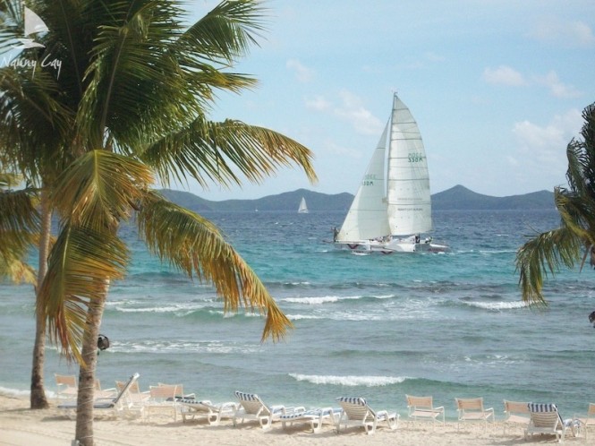 Fabulous Nanny Cay Marina situated in a popular Caribbean yacht charter destination - Tortola