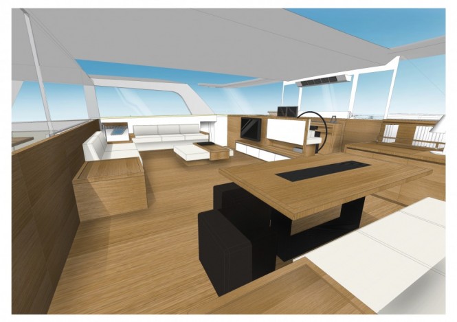 Gunboat 78 yacht - Interior