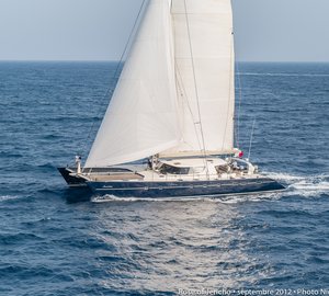 JFA luxury charter yacht ROSE OF JERICHO (ex Sun Tenareze) on display at the next Antigua Charter Yacht Show