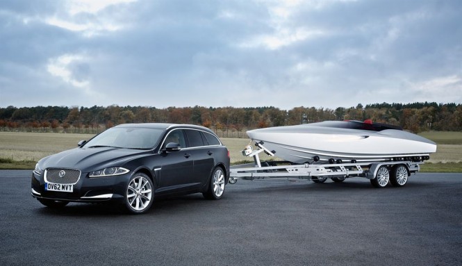 Jaguar Cars unveils its newest 'Concept Speedboat' yacht tender