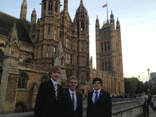 James Sawden, Alex airey and Callum Underwood