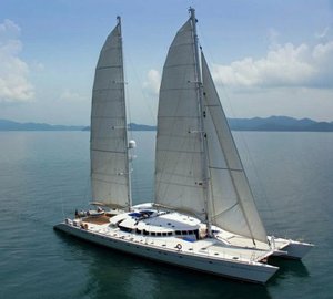 Spectacular and timeless charter catamaran DOUCE FRANCE by Alu Marine