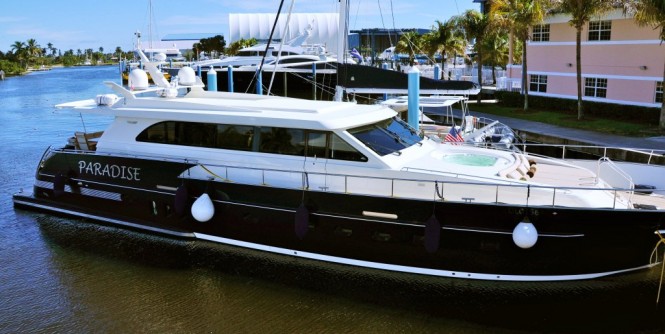 Luxury charter yacht PARADISE by Win Van Der Valk