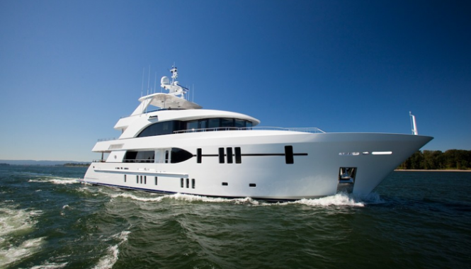 Luxury motor yacht Ocean Alexander 120 by Christensen Shipyards