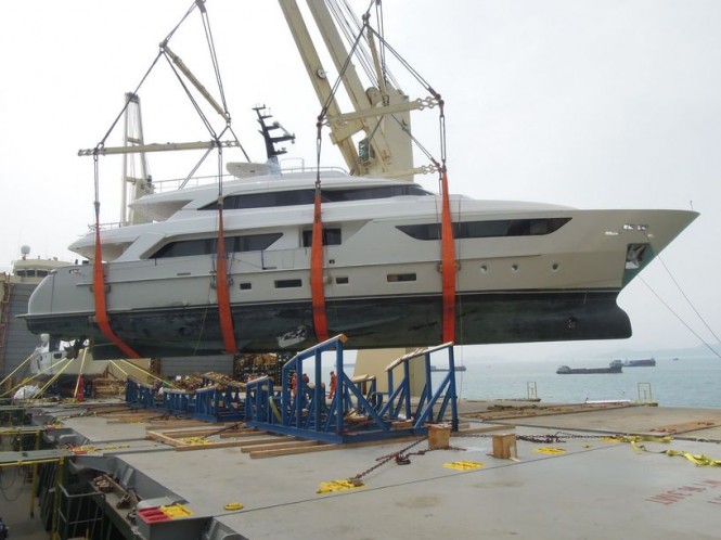 Luxury yacht Lady Cecilia - transfer