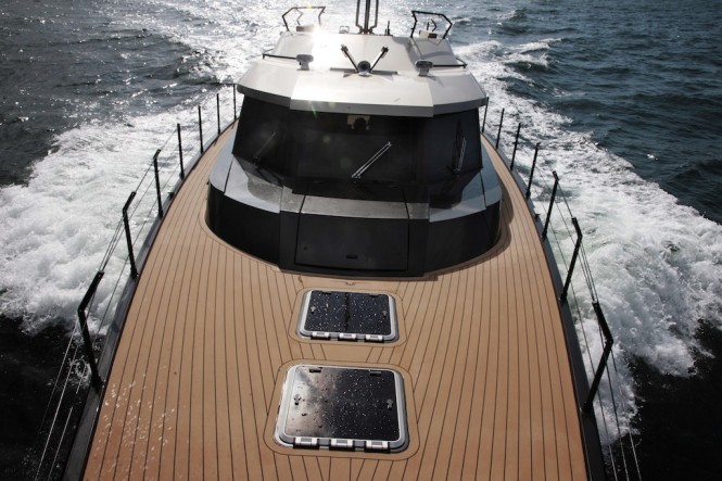 Luxury yacht NED 70 designed by Vripack