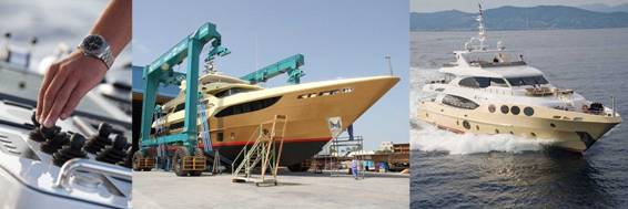 Marble Automation products for Gulf Craft Majesty 135 and Majesty 125 yachts