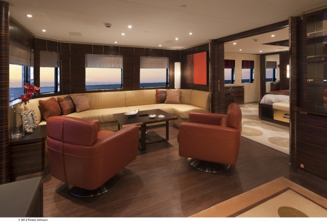 Motor yacht Mazu - Owners Lounge