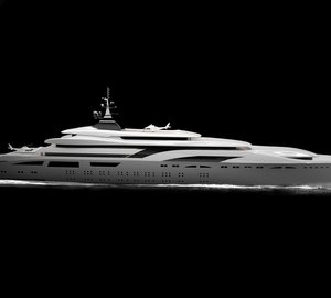 Breathtaking 180m motor yacht MY WORLD concept by NEWCRUISE