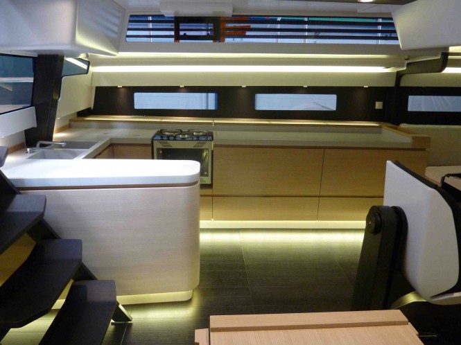 Nacira 67 yacht Shamlor - Interior
