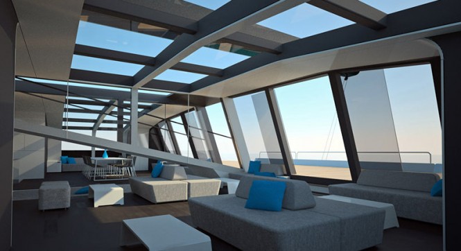 ONE FIFTY superyacht - Interior