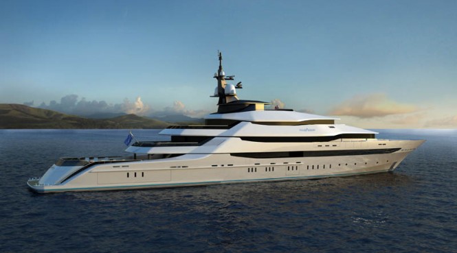 Oceanco luxury Superyacht Y708 - Image credit to Oceanco
