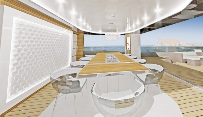 On board Reach yacht concept