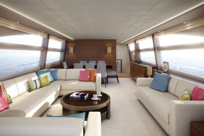 Princess 82 yacht - Interior