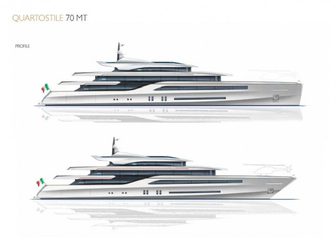 QS Benetti Innovation 70 Megayacht Concept