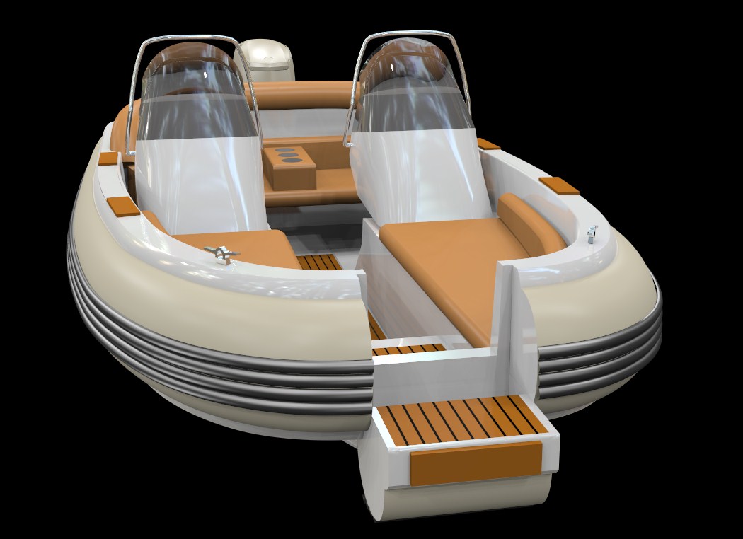 tender boat for yacht