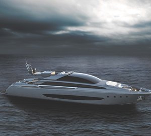 New 37m motor yacht MYTHOS - the first aluminium planing superyacht by RIVA