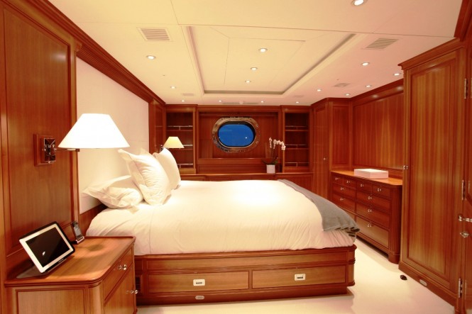 SILENCIO yacht  -  Master Cabin