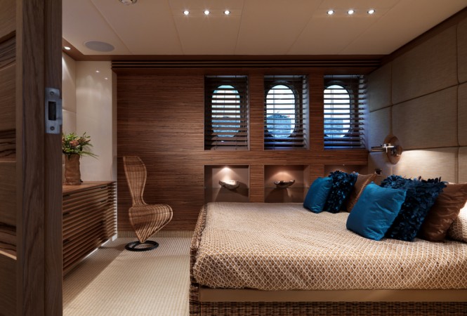 Sofia superyacht - Guest Cabin