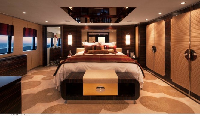 Superyacht Mazu - Owners Bedroom