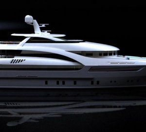 Motor yacht SARP 46 m - first superyacht in build at Sarp Yacht