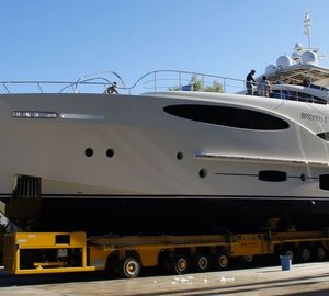 Newly launched Vulcan 32 metre RPH superyacht BRONKO I by Vicem with delivery end of November 2012